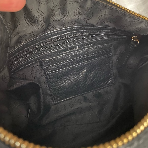 Gently used Michael Kors leather crossbody - Picture 3 of 3